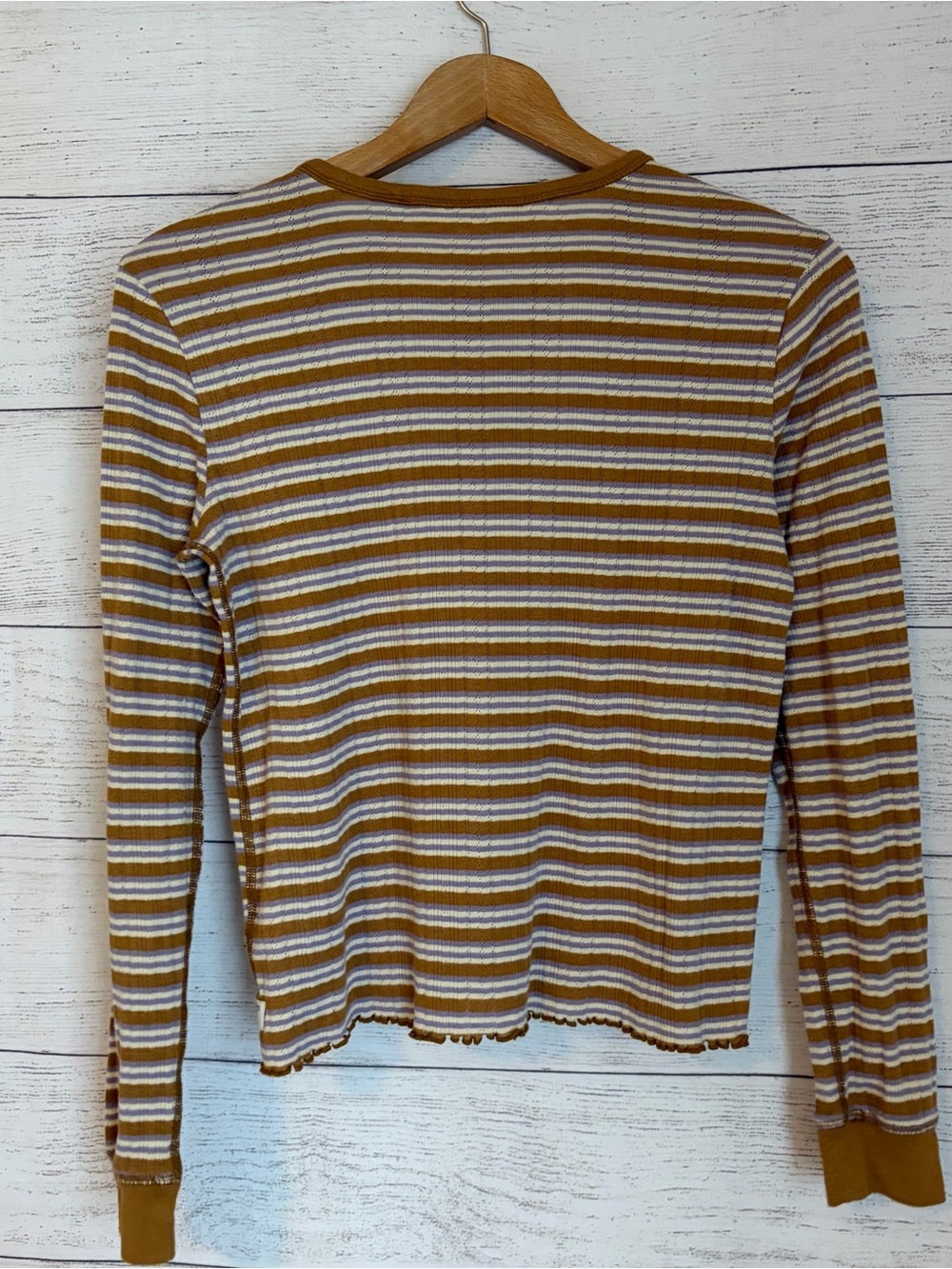Toad & Co Foothill Pointelle Long Sleeve Crew - Picture 7 of 8